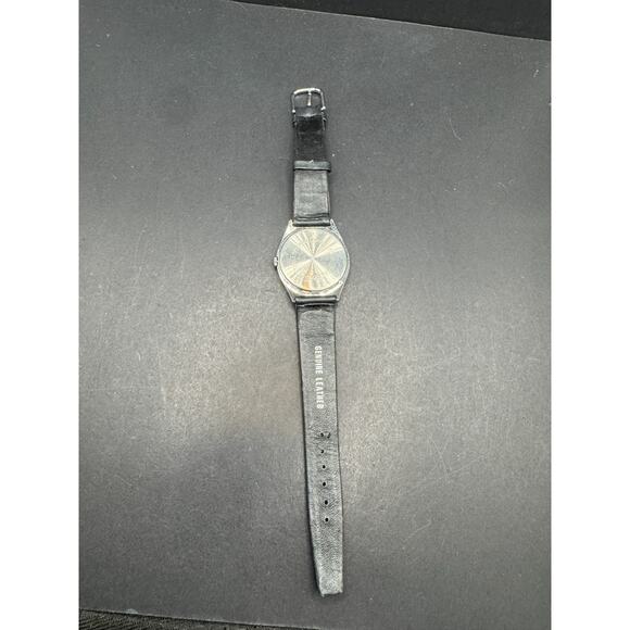 Vintage 80’s Charlie the Tuna 25th Anniversary Watch 1986 Black Leather Band - Picture 6 of 9